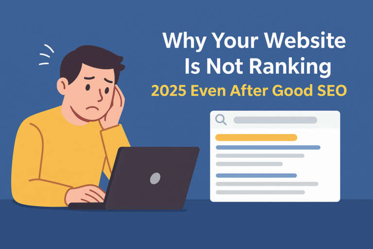 Why Your Website Is Not Ranking in 2025 Even After Good SEO
